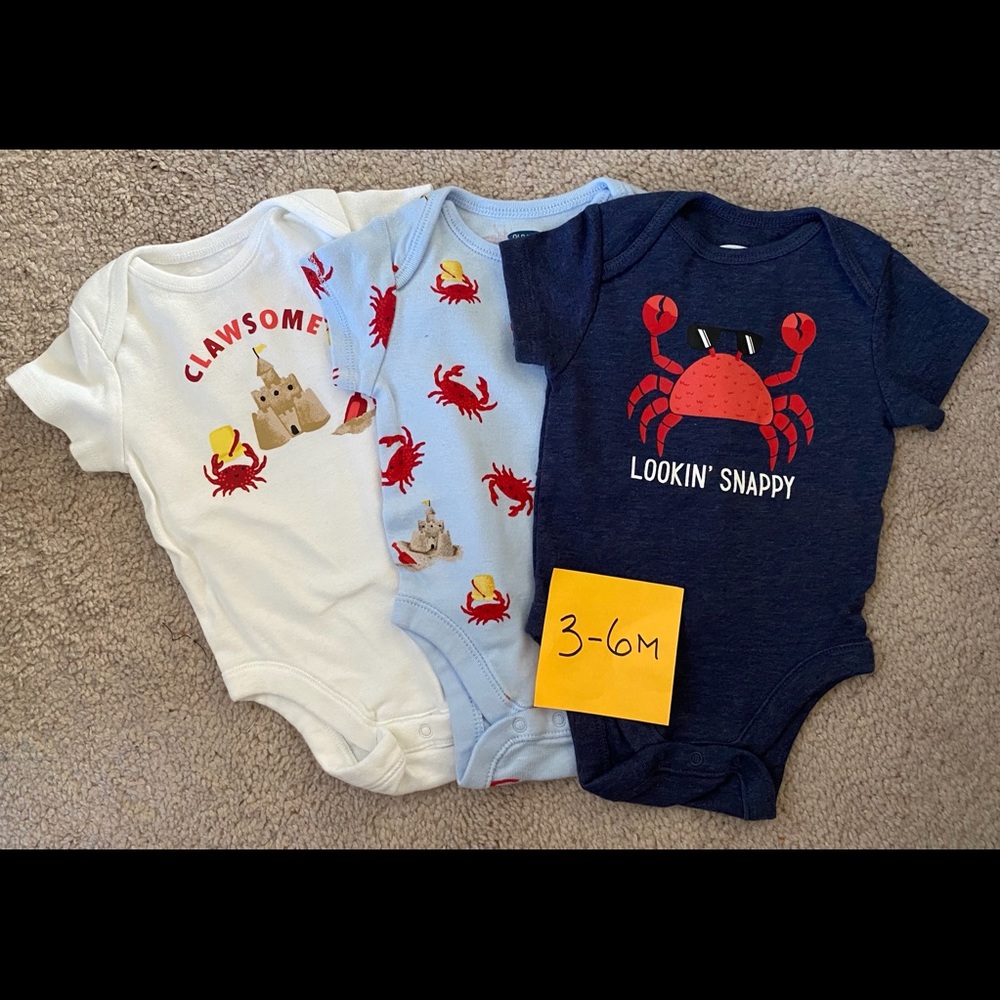 Old Navy Onesies Summer Set